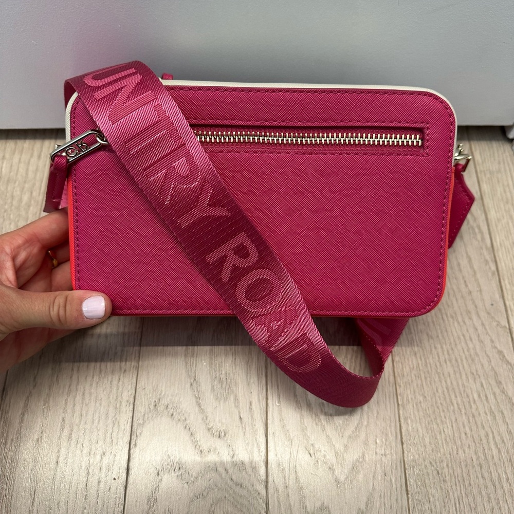 Country Road Pink Crossbody Bag